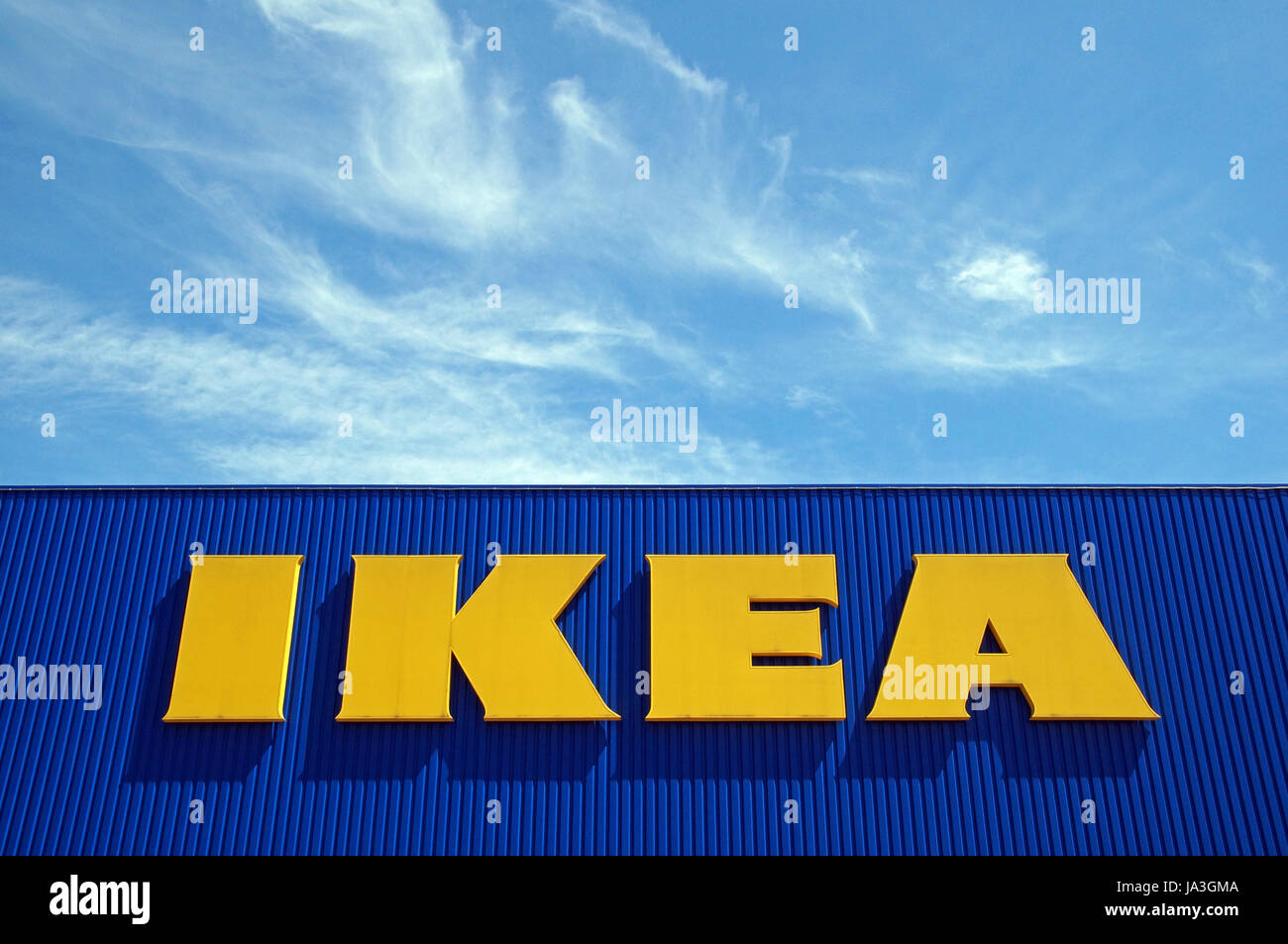 IKEA Logo Stock Photo