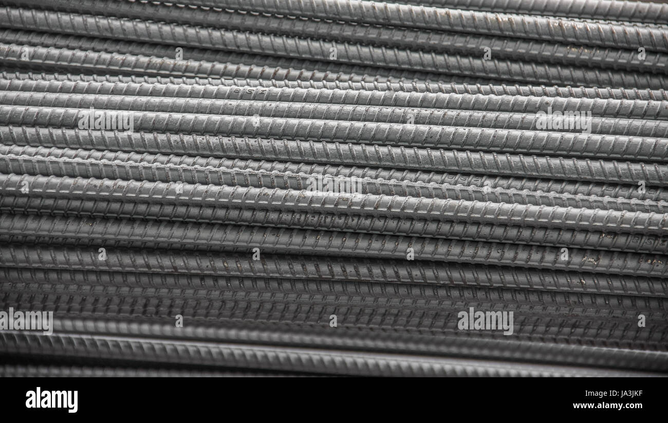 bundle steel rods for industry, building, construction Stock Photo Alamy