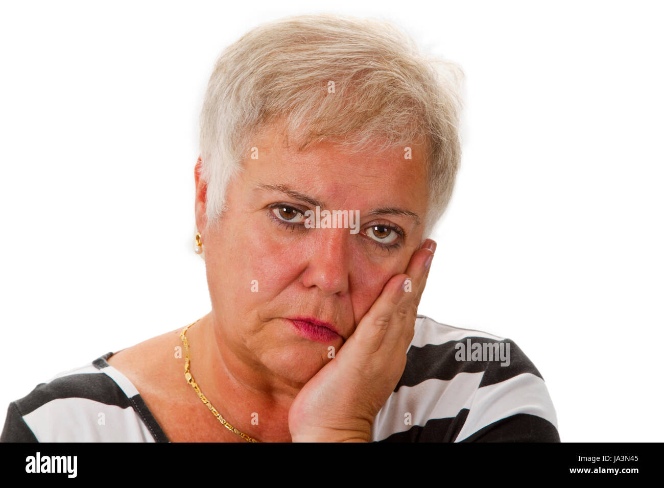 Woman sad depressively hi-res stock photography and images - Alamy