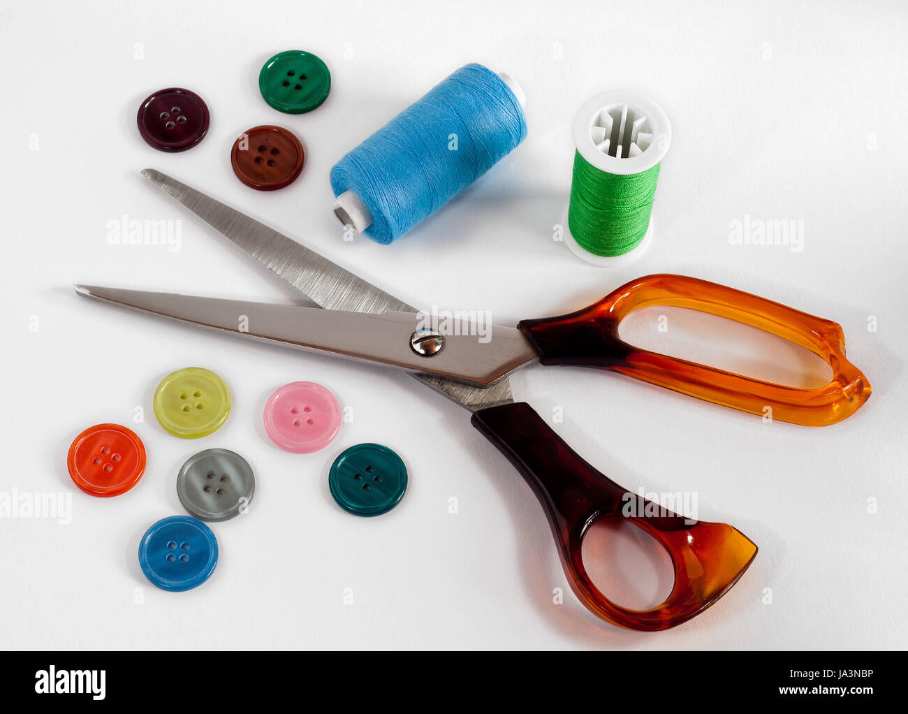 scissors, scissor, buttons, sew, tailor, handicraft, yarn, to approach ...