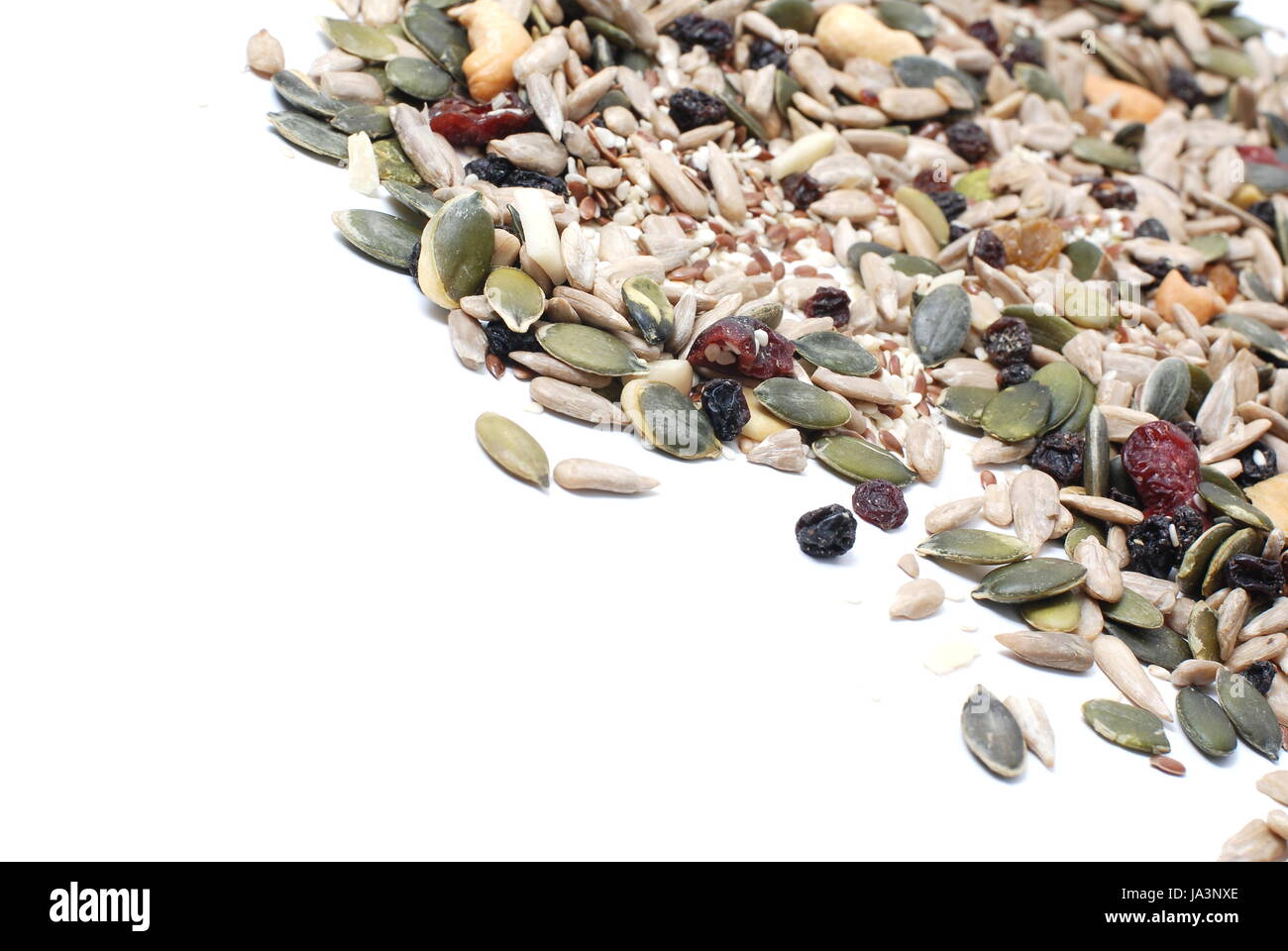 centre punch, sunflower cores, kernels, germs, grain, cereal, food