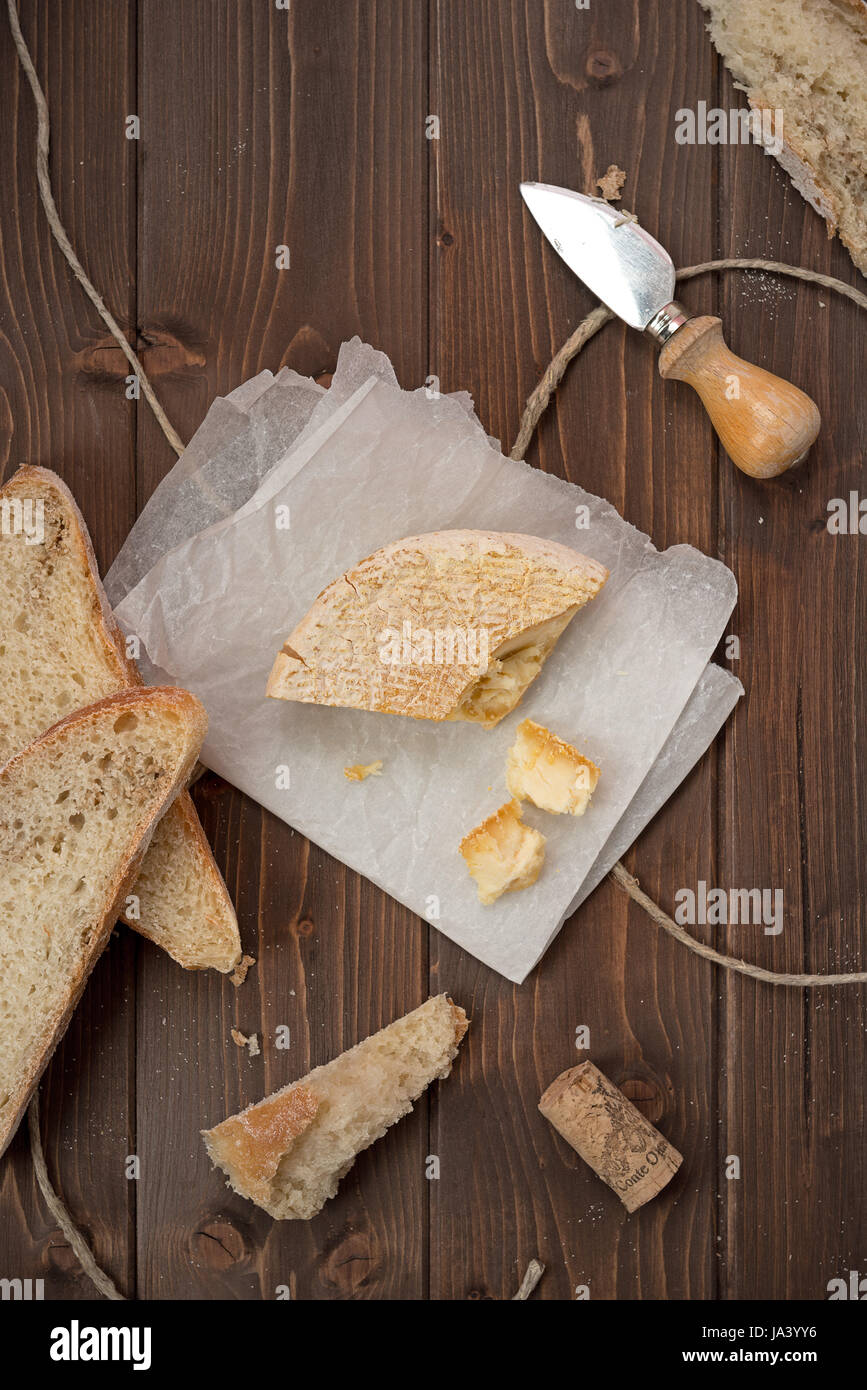 food, aliment, bread, feed, cheese, rustical, rustic, appetizer, home ...