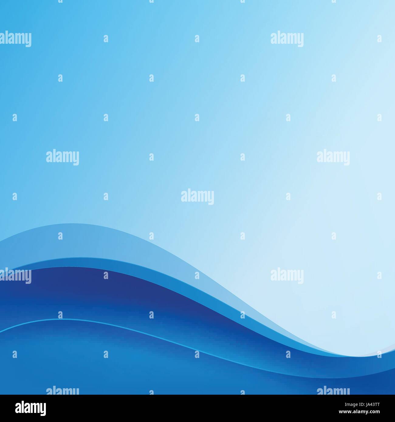 Abstract blue background dark curve layered and overlap vector ...