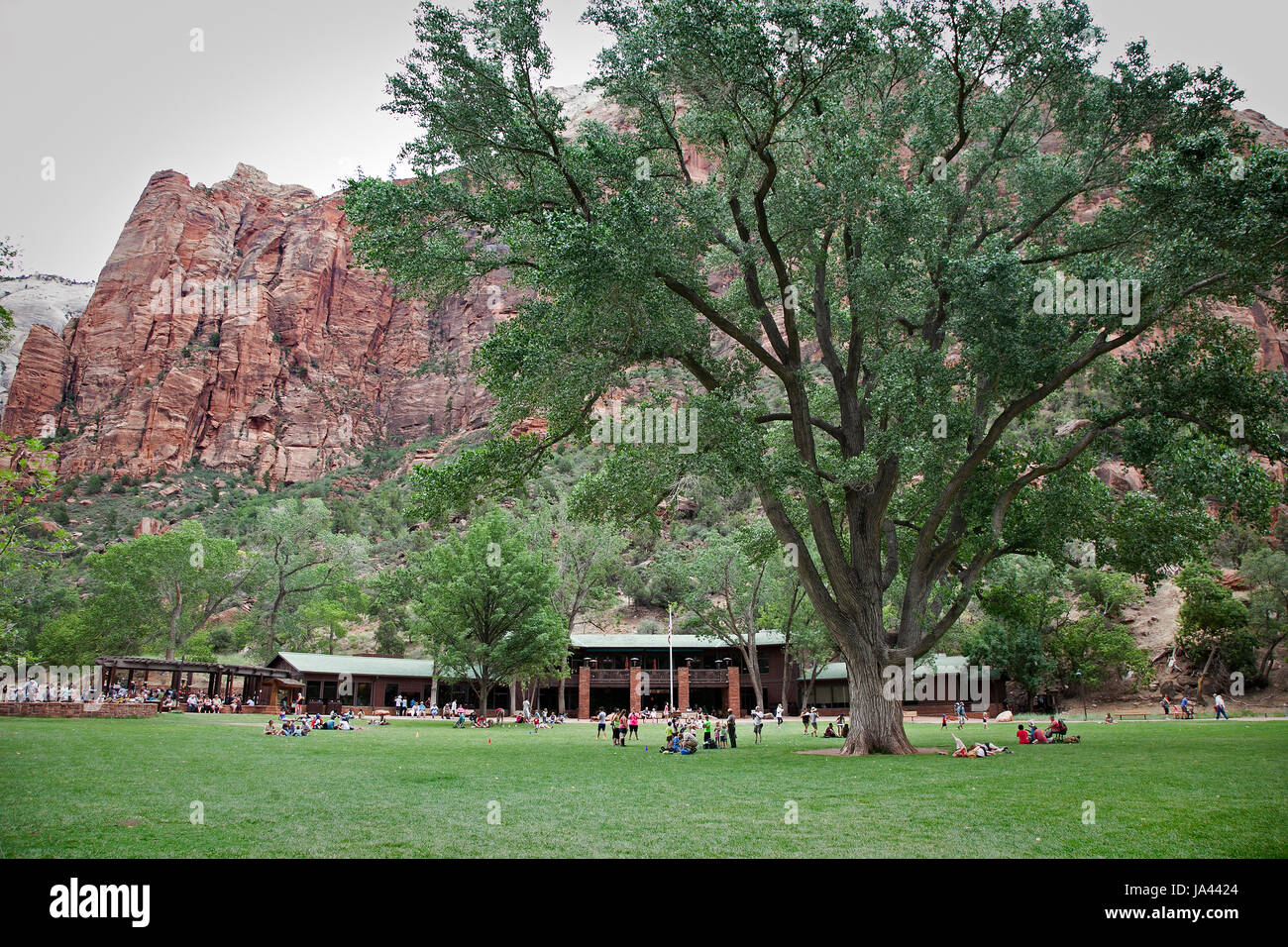 Zion lodge hires stock photography and images Alamy