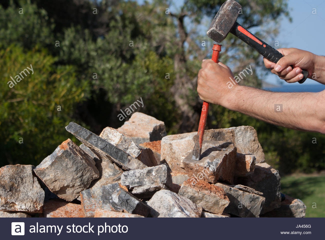 Stone Chisel Stock Photos & Stone Chisel Stock Images Alamy