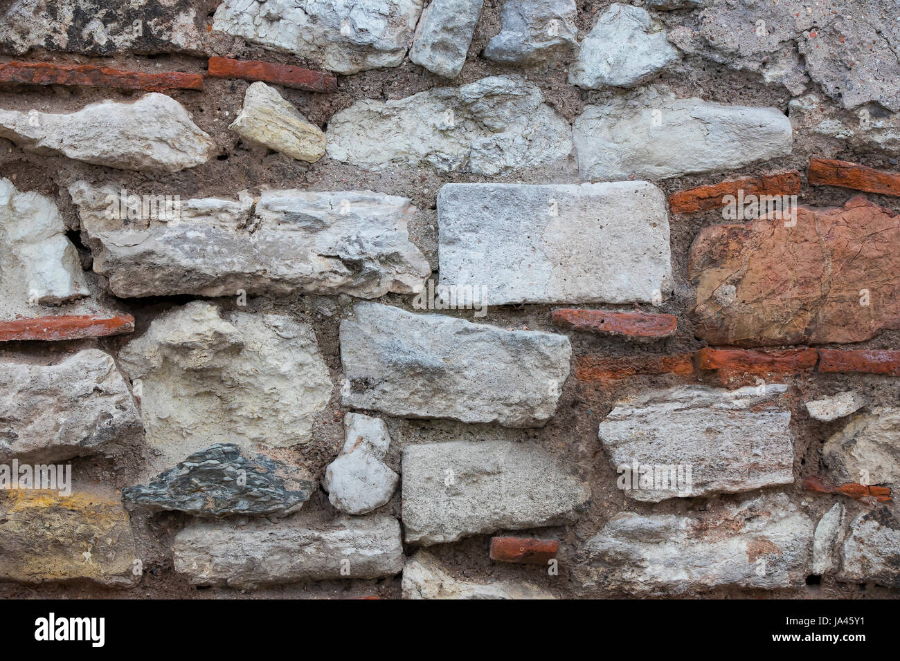 Photo of an old brick wall close up shot Stock Photo - Alamy