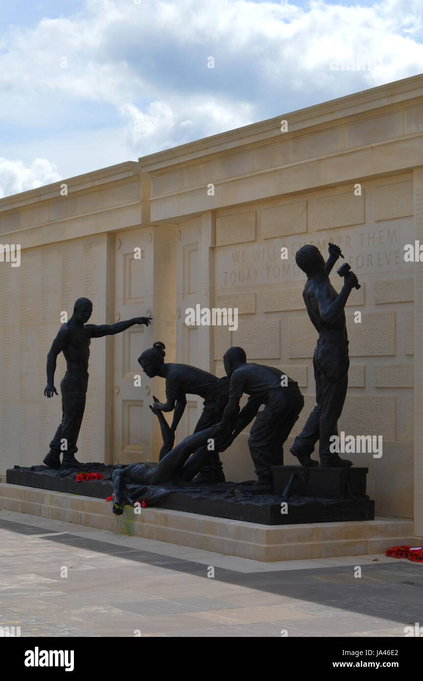 National Memorial Arboretum Stock Photo Alamy