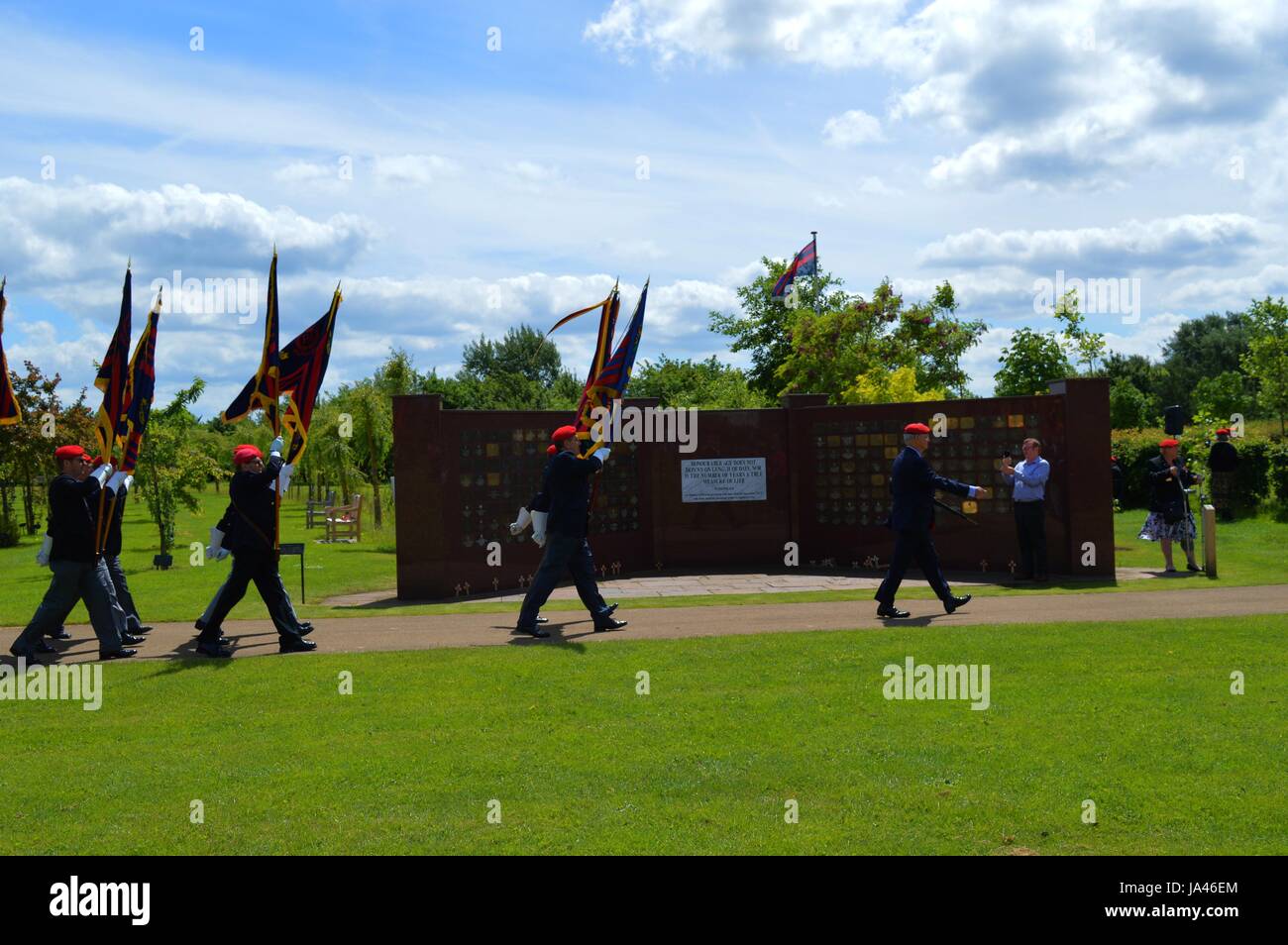 Rmp Parade Royal Military Police National Memorial Arboretum Remembrance Parade ...