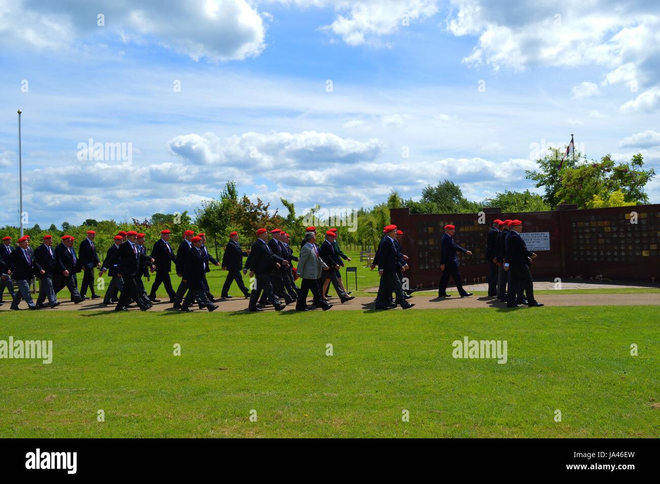 Rmp Parade Royal Military Police National Memorial Arboretum Remembrance Parade ...