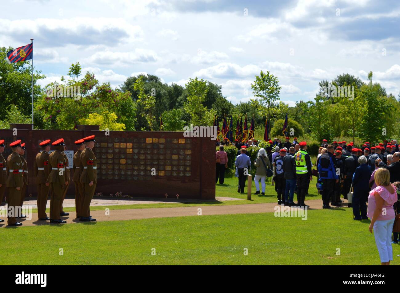 Rmp Parade Royal Military Police National Memorial Arboretum Remembrance Parade ...