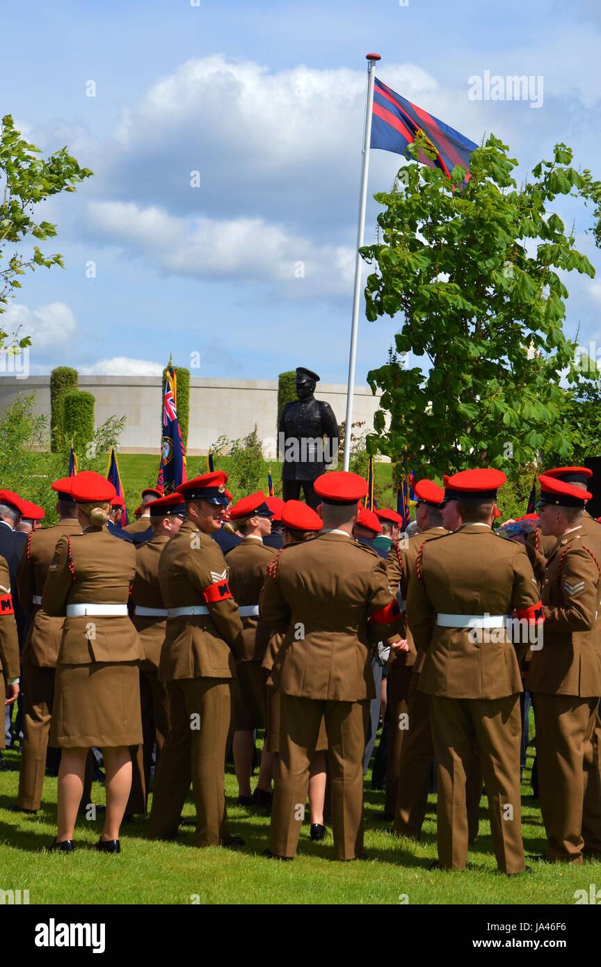 Rmp Parade Royal Military Police National Memorial Arboretum Remembrance Parade ...