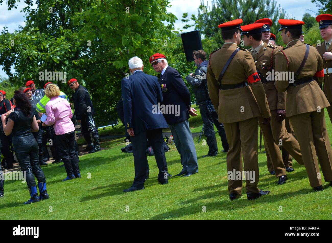 Rmp Parade Royal Military Police National Memorial Arboretum Remembrance Parade ...