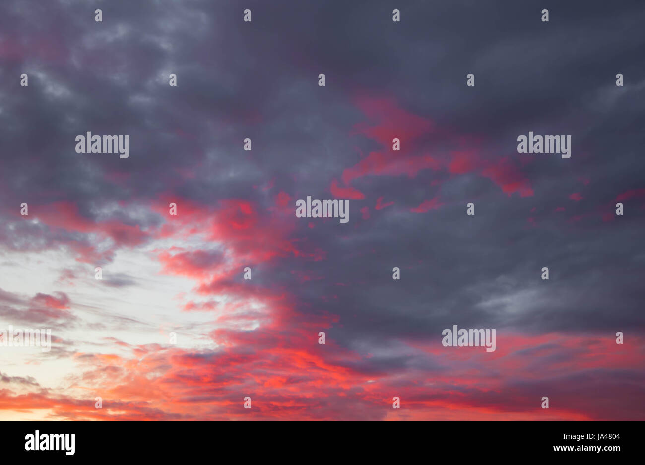 Colorful Sunset Sky and Clouds Background Stock Photo - Alamy