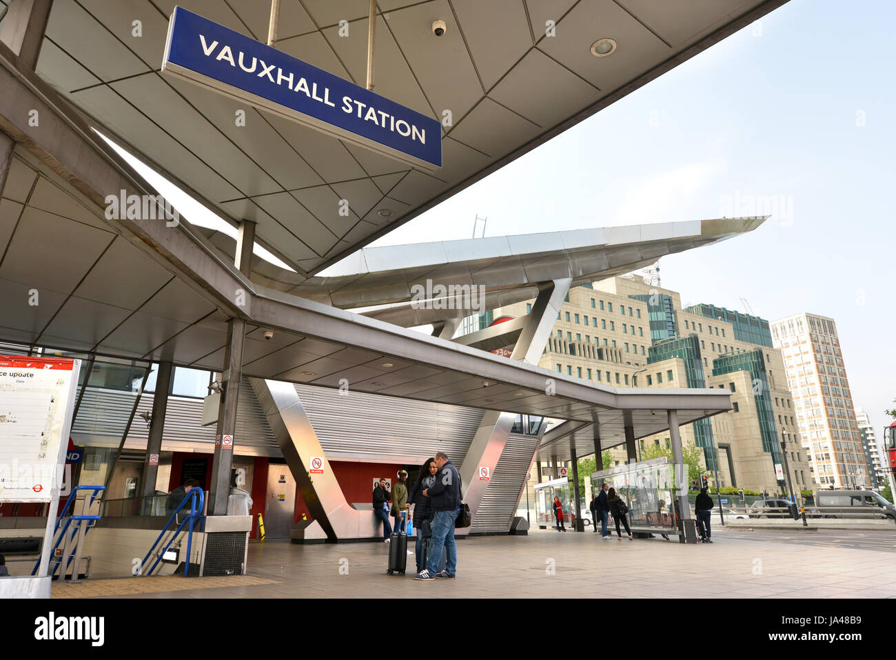 Vauxhall Station, London Stock Photo