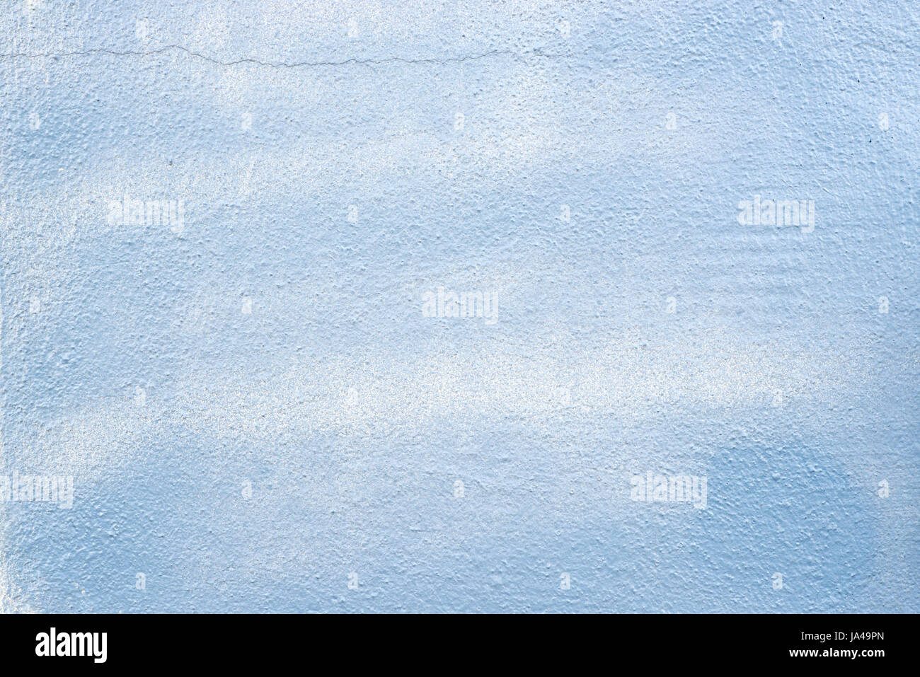 blue color painted wall background texture Stock Photo