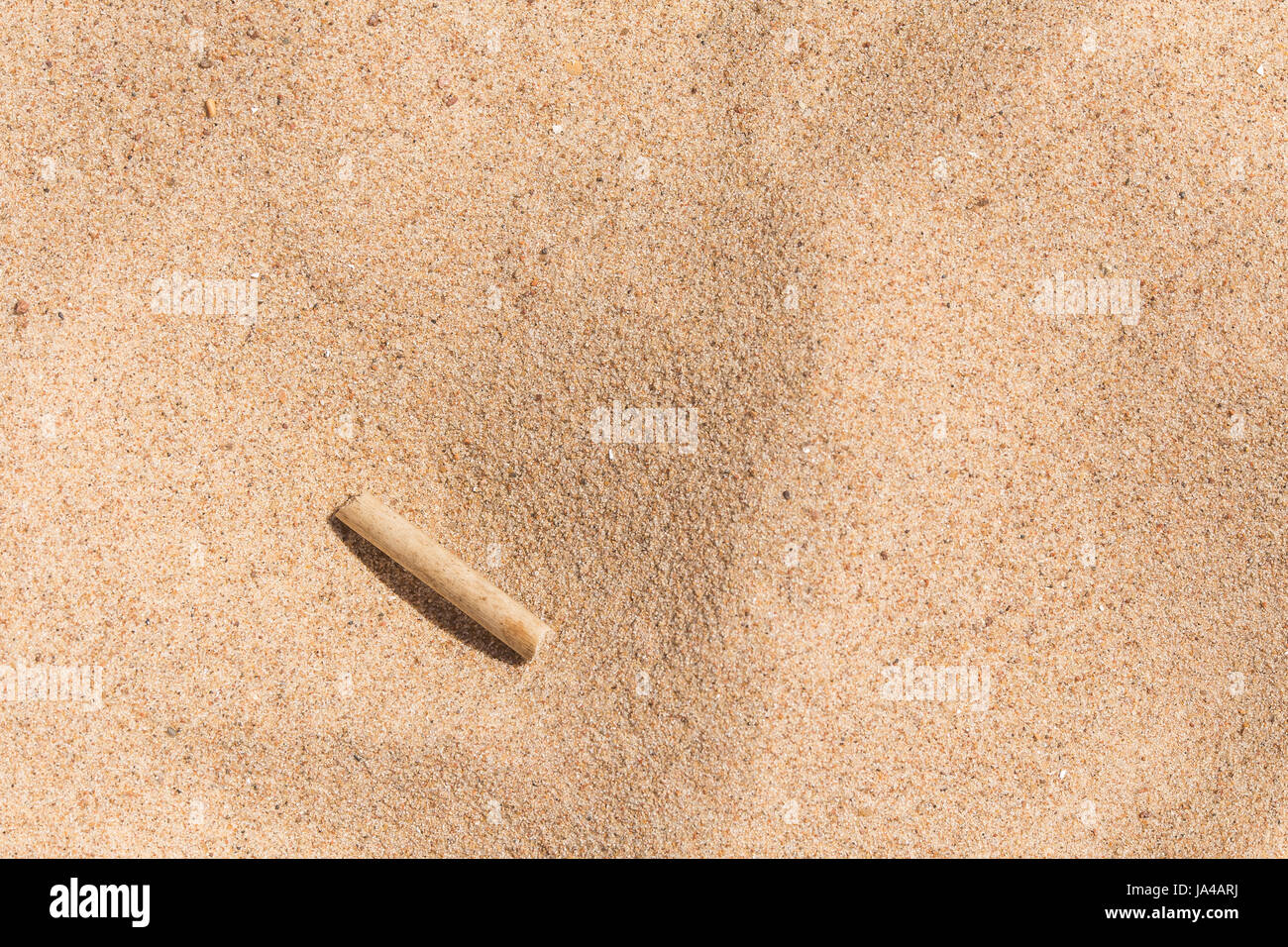 An abstract background of a sea sand and rock shapes. Shallow depth of field. Stock Photo