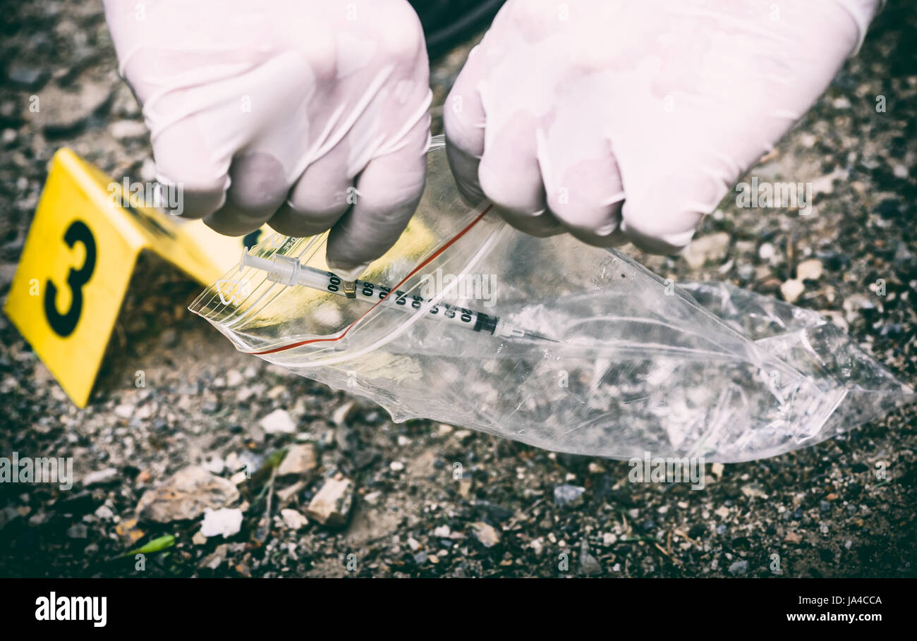 Crime scene investigation Stock Photo - Alamy