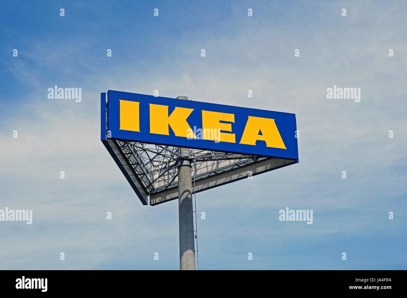 IKEA Logo Stock Photo