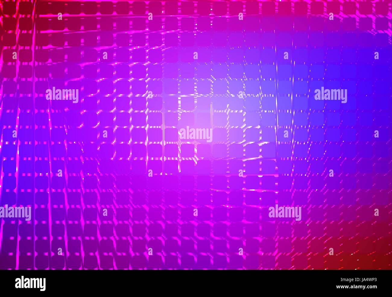 Pink purple blue glowing spiral mosaic rounded corners square tiles