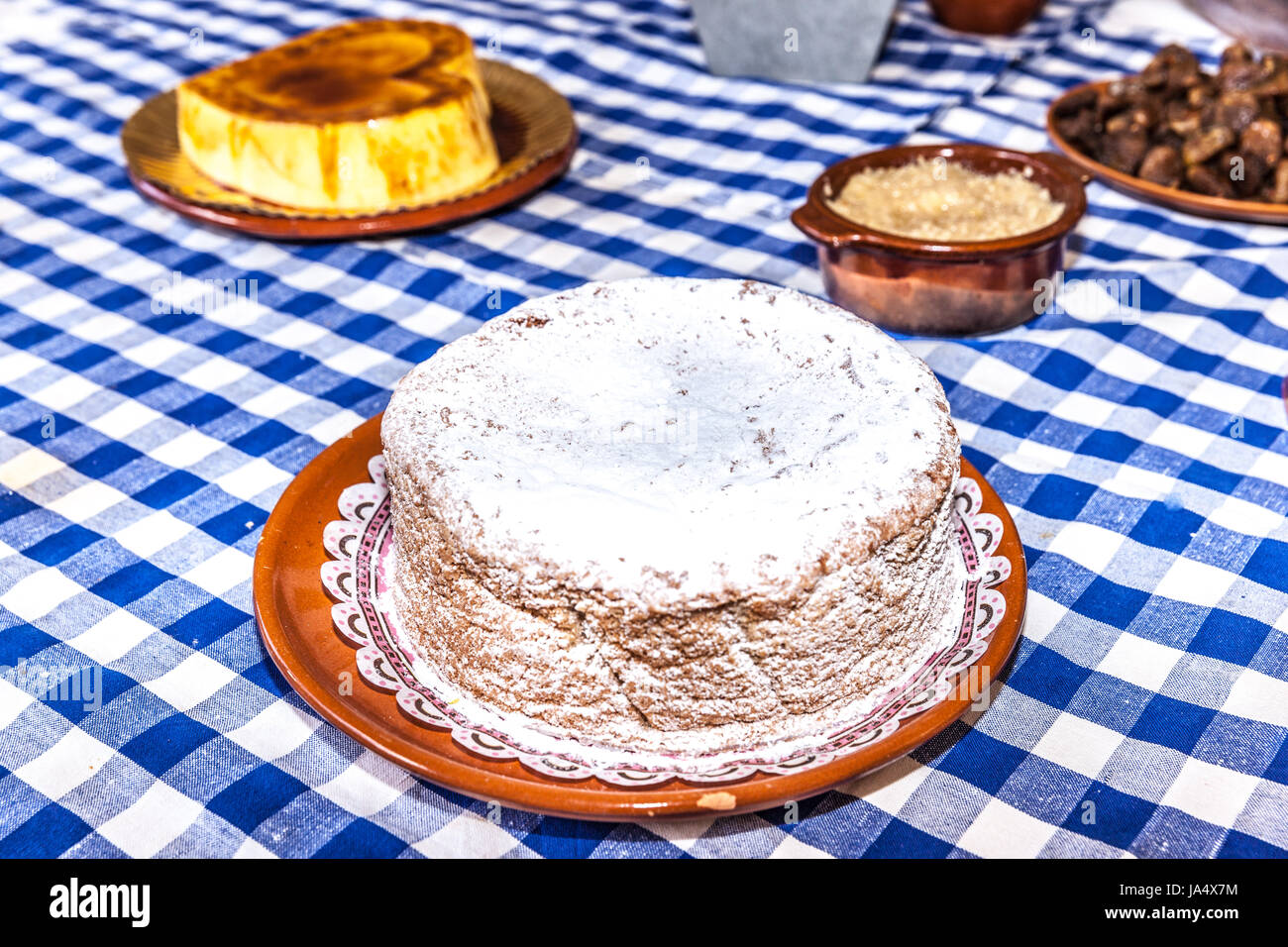 canarian dessert Stock Photo
