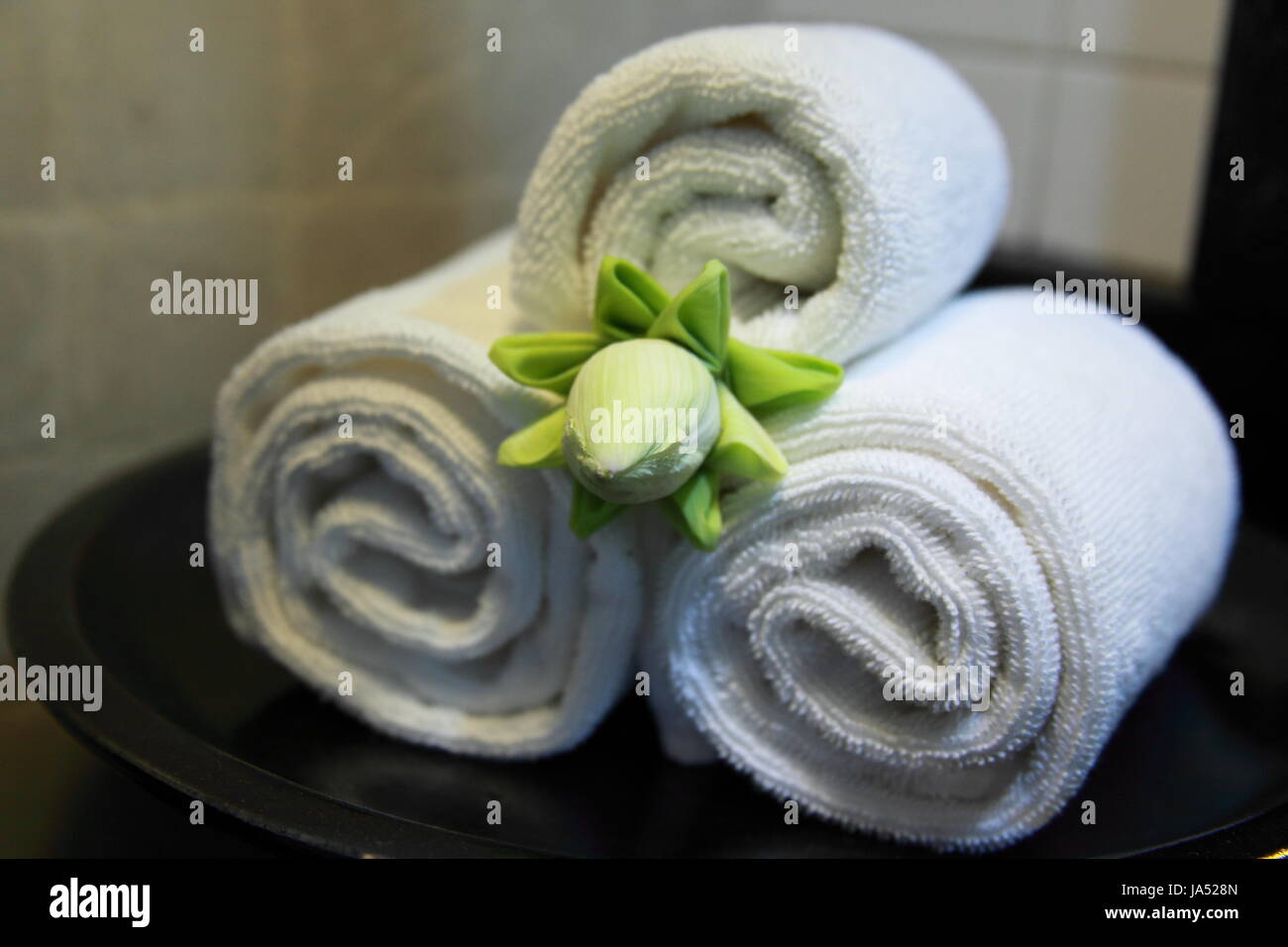 flower, plant, hotel, lotus, towels, resort, bathroom, spa, mineral spring, Stock Photo