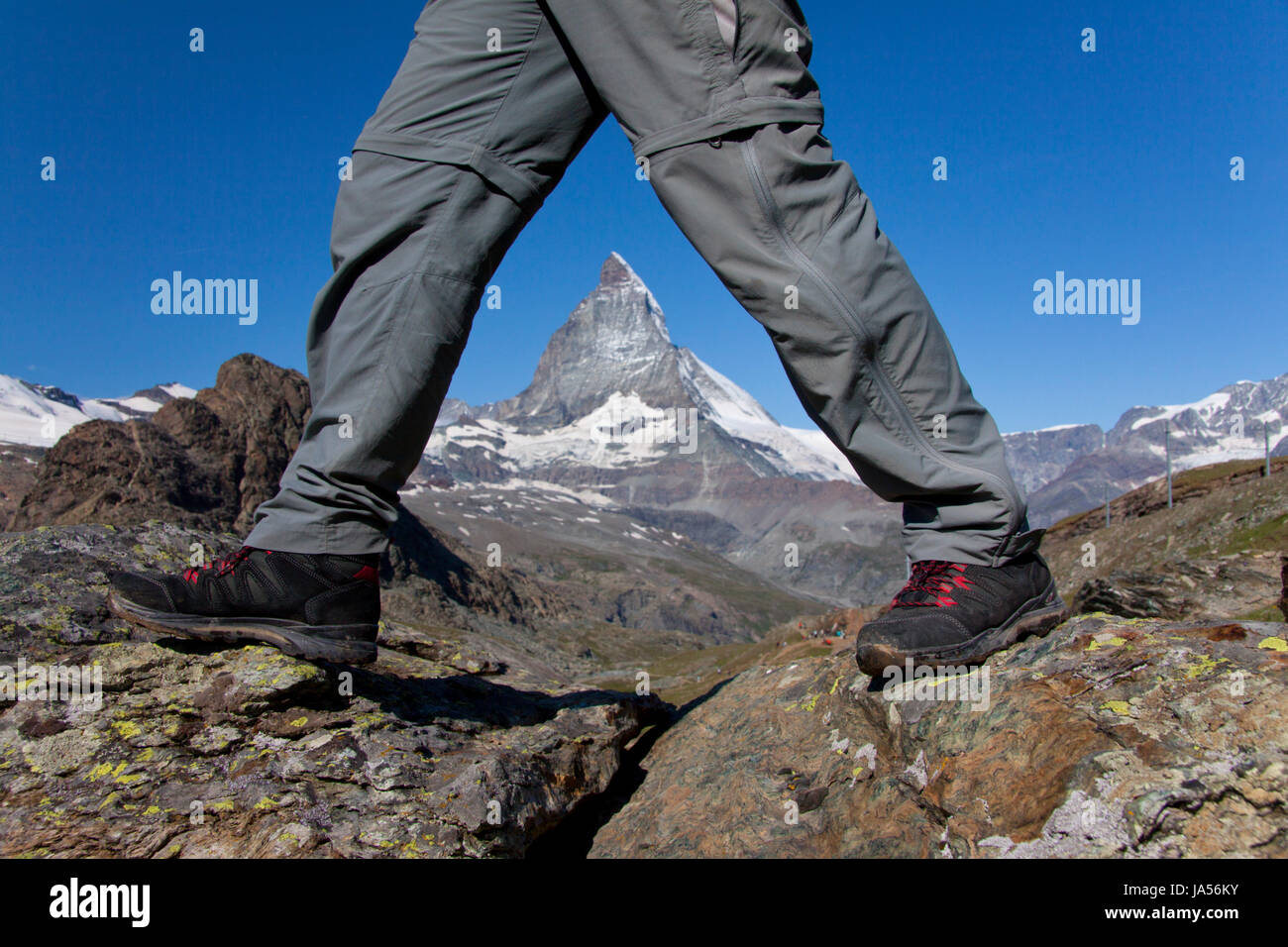alps, switzerland, rambler, valais, matterhorn, path, man, walker Stock  Photo - Alamy
