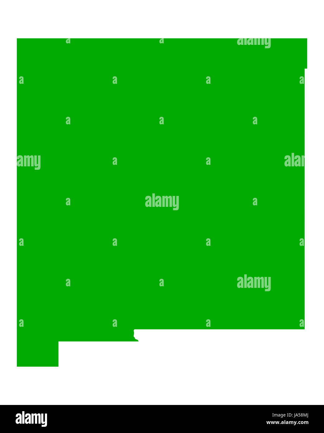 Karte von New Mexico Stock Photo Alamy