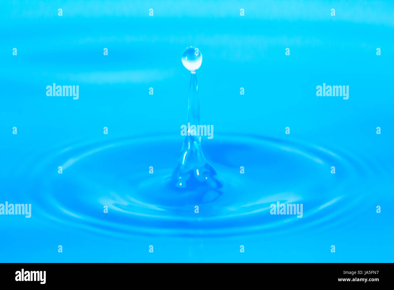 blue, macro, close-up, macro admission, close up view, water drop, waterdrop, Stock Photo