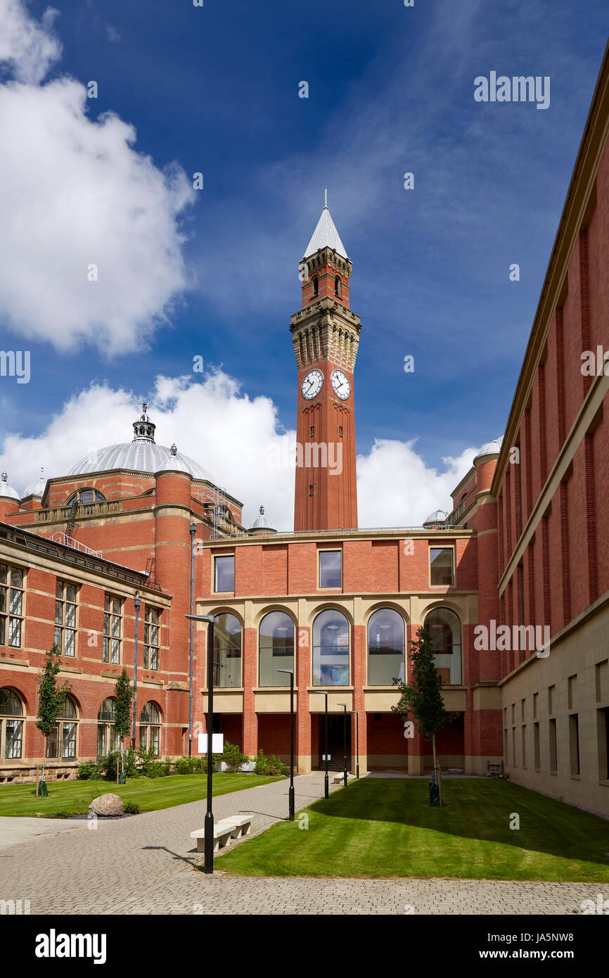 Birmingham University Clock Tower High Resolution Stock Photography and