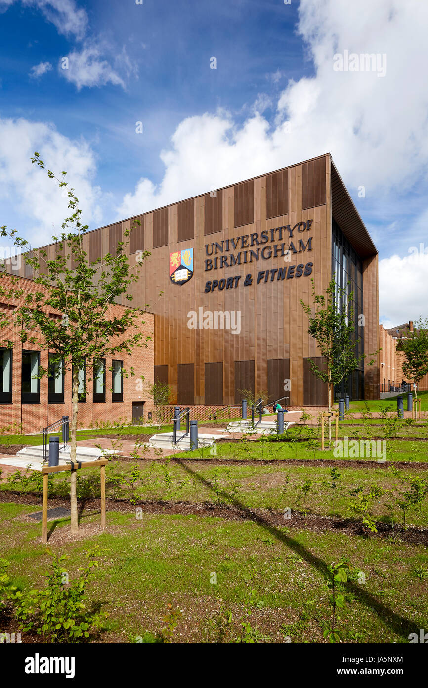 Birmingham University Sport and Fitness Edgbaston Birmingham West Midlands England UK Stock Photo