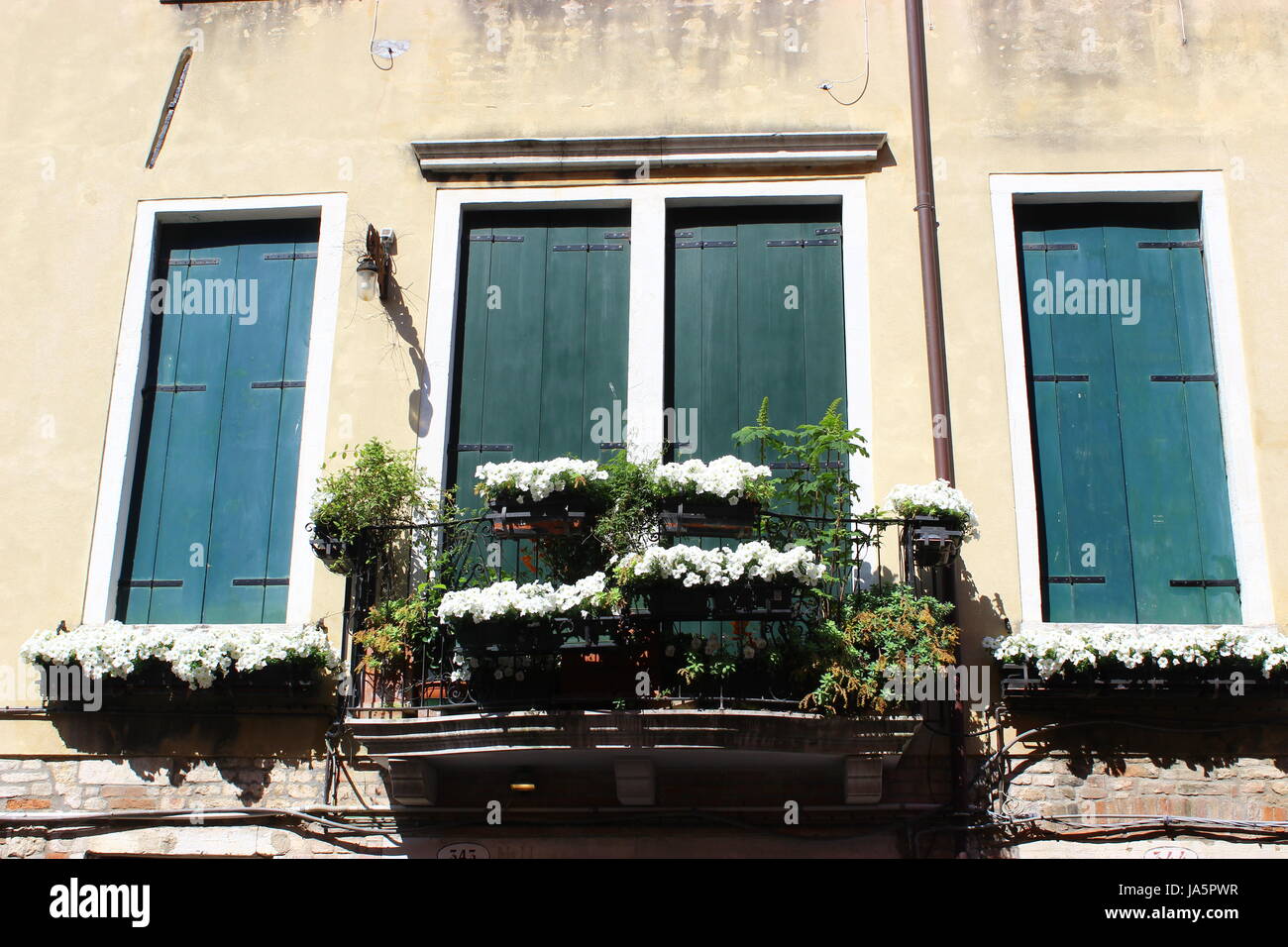 window in venice Stock Photo Alamy