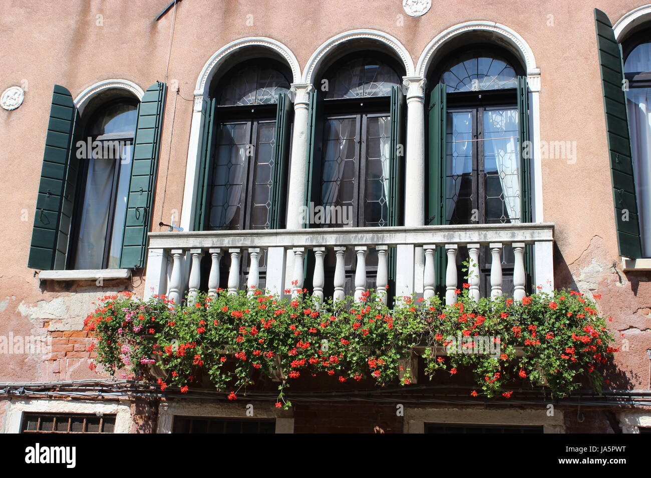 window in venice Stock Photo Alamy