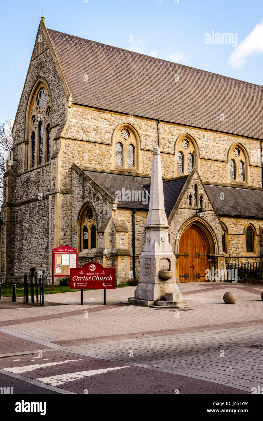 Christ Church, The Broadway, Bexleyheath, London, England Stock Photo