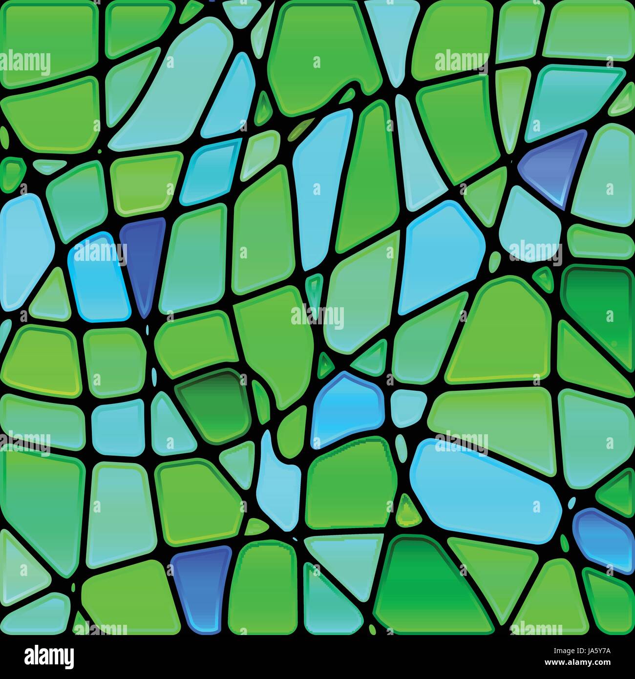 abstract vector stained-glass mosaic background Stock Vector Image ...