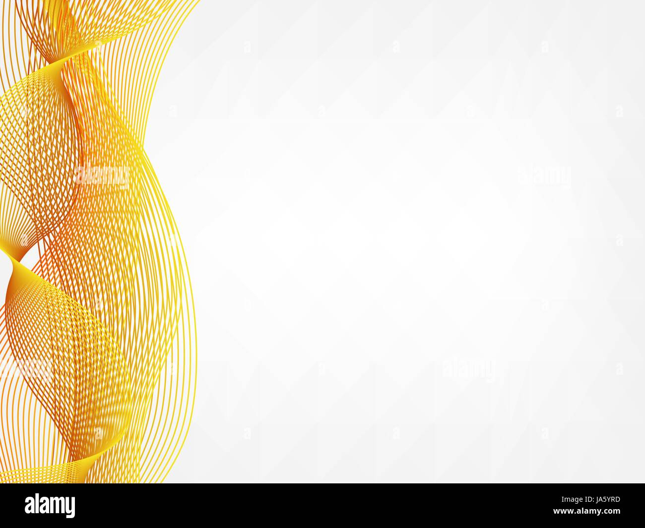abstract vector waved line background - golden yellow Stock Vector ...