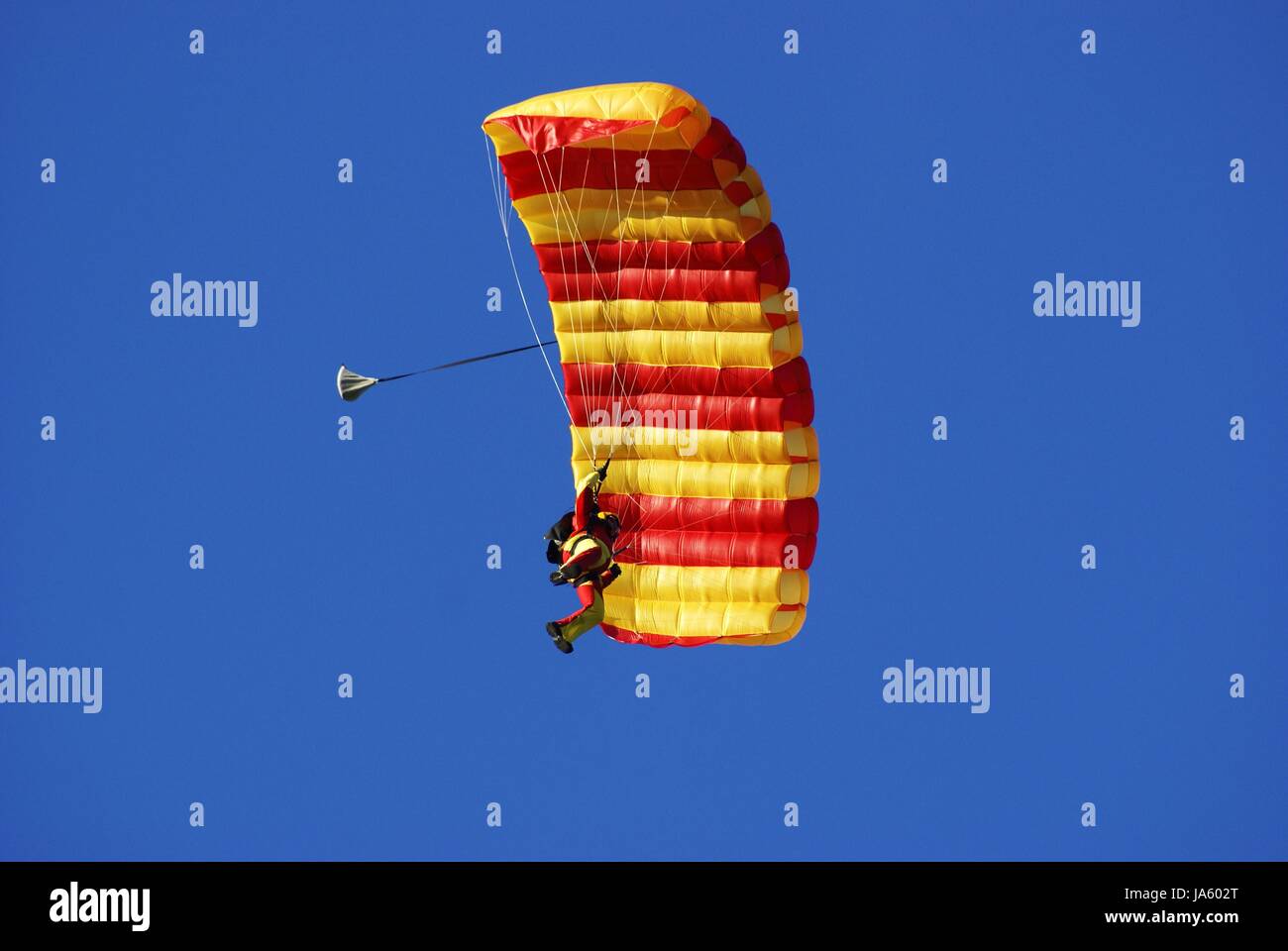 parachutist Stock Photo