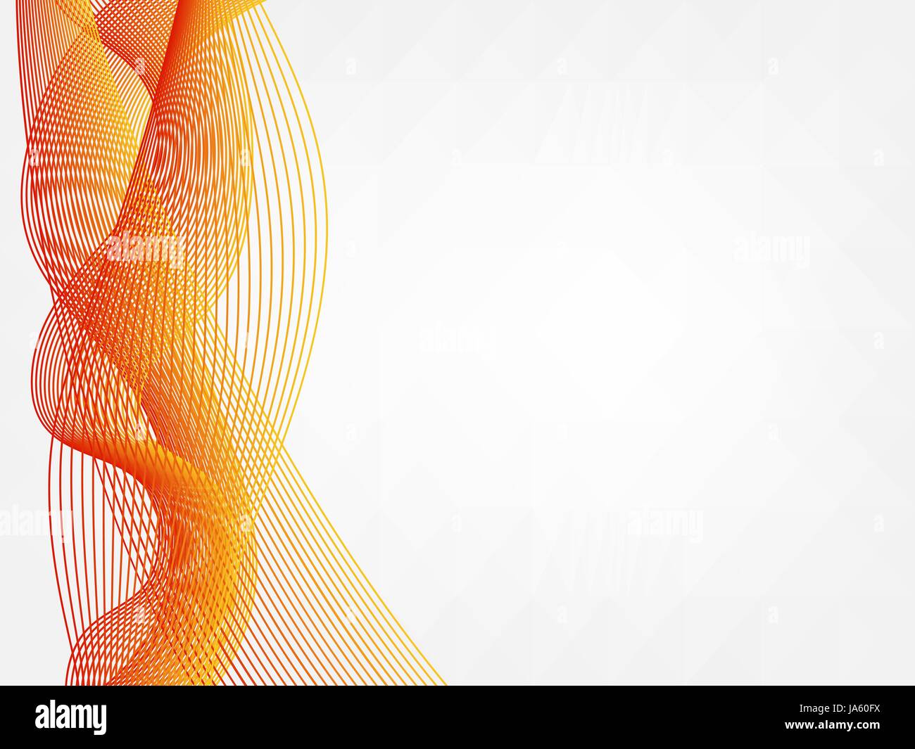 abstract vector waved line background - orange and yellow Stock Vector ...