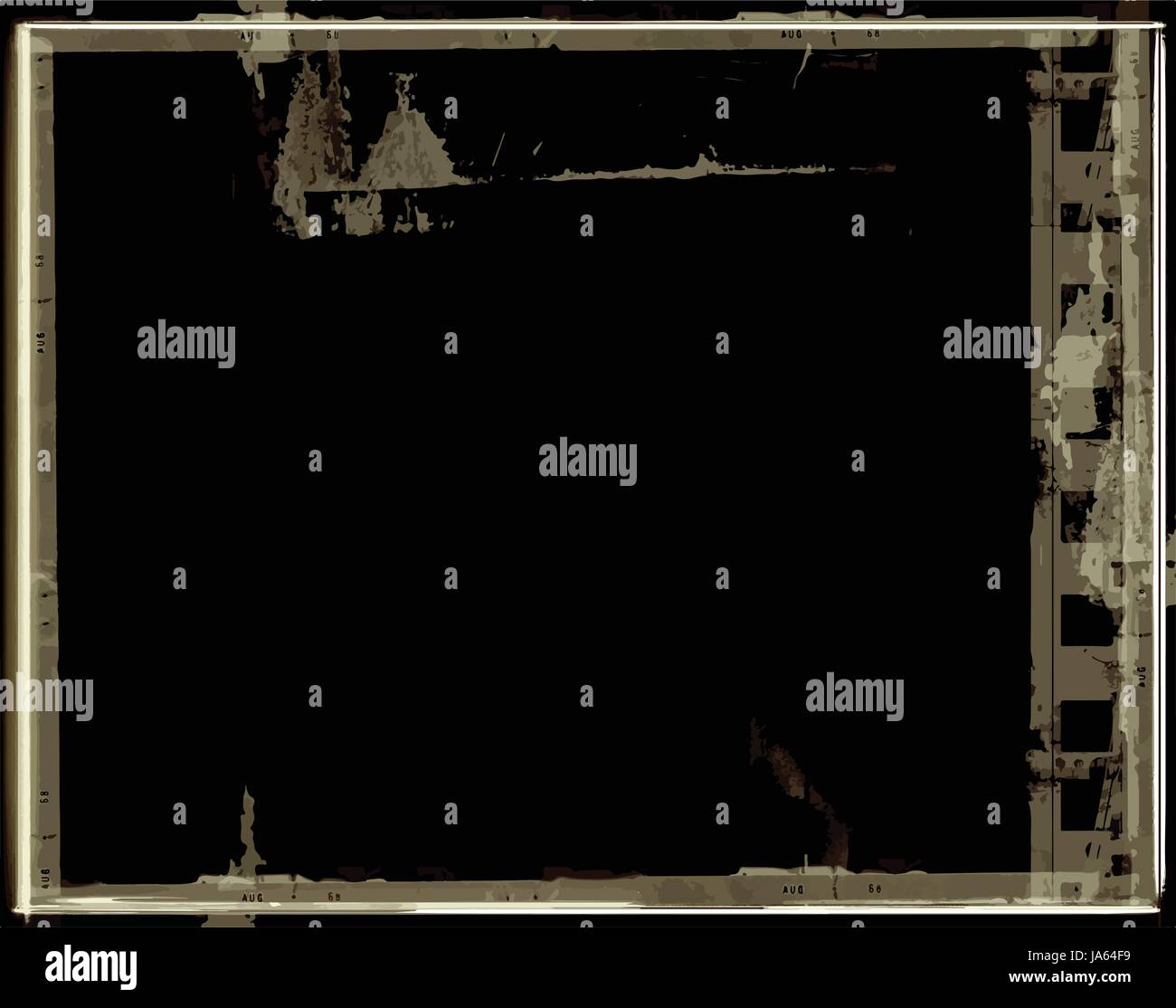 Grunge Vector Frame Or Distressed Texture . Large High Detailed ...