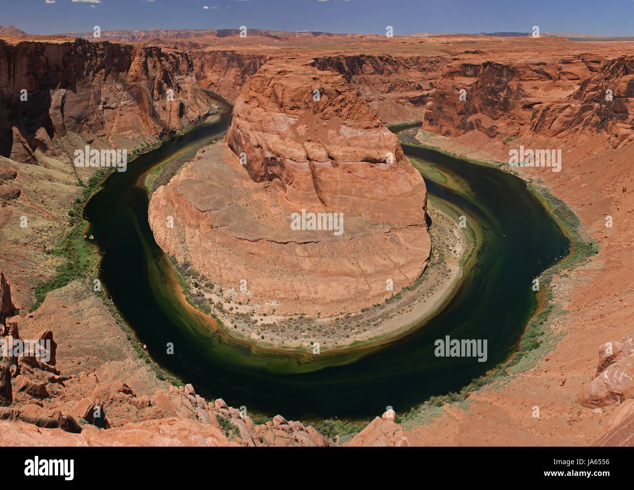 america, ravine, arizona, horseshoe, river, water, abandon, go away, depart, Stock Photo