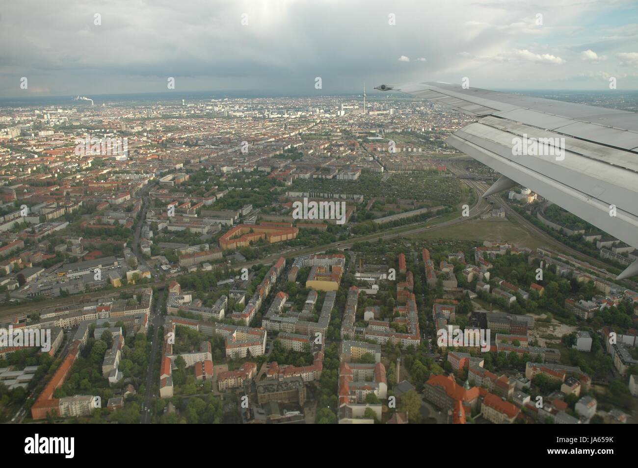 berlin from above Stock Photo - Alamy