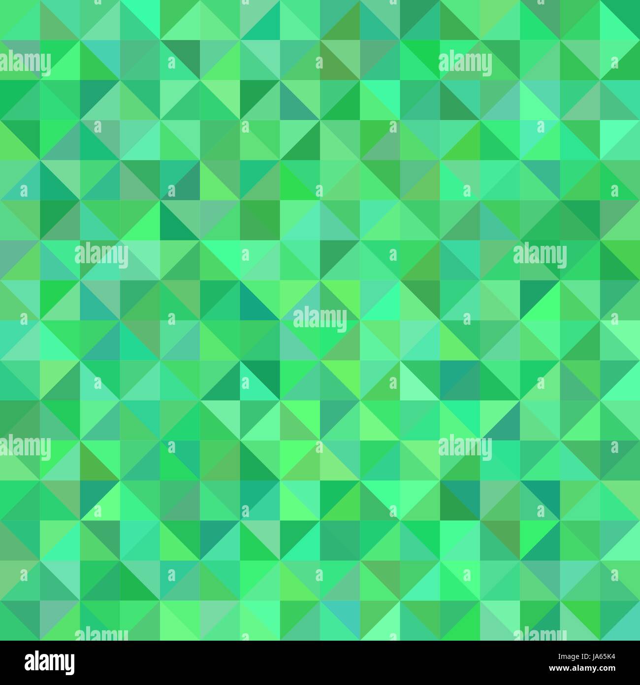 Green triangle mosaic pattern background design Stock Vector Image