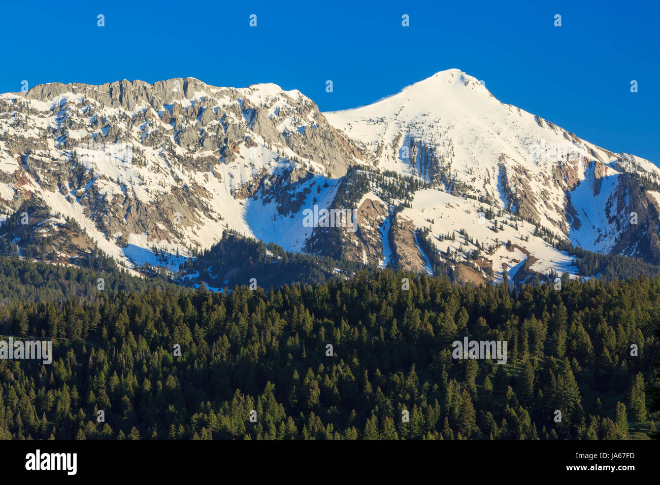 Sacagawea peak bridger mountains hires stock photography and images