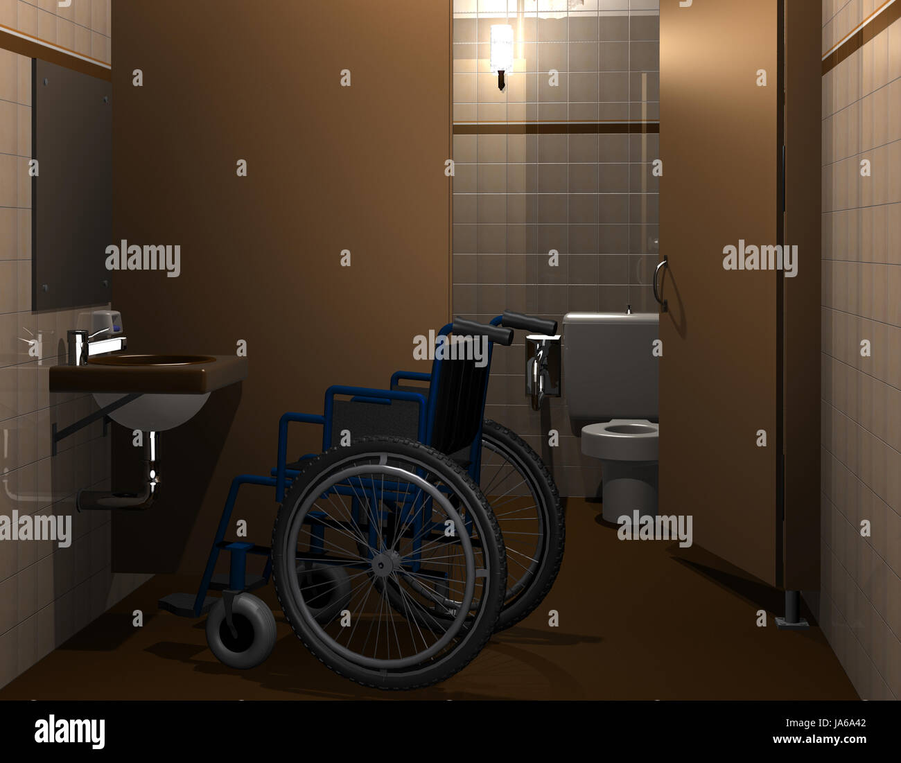 wheelchair, toilet, wash basin, handicapped, handicapped accessible