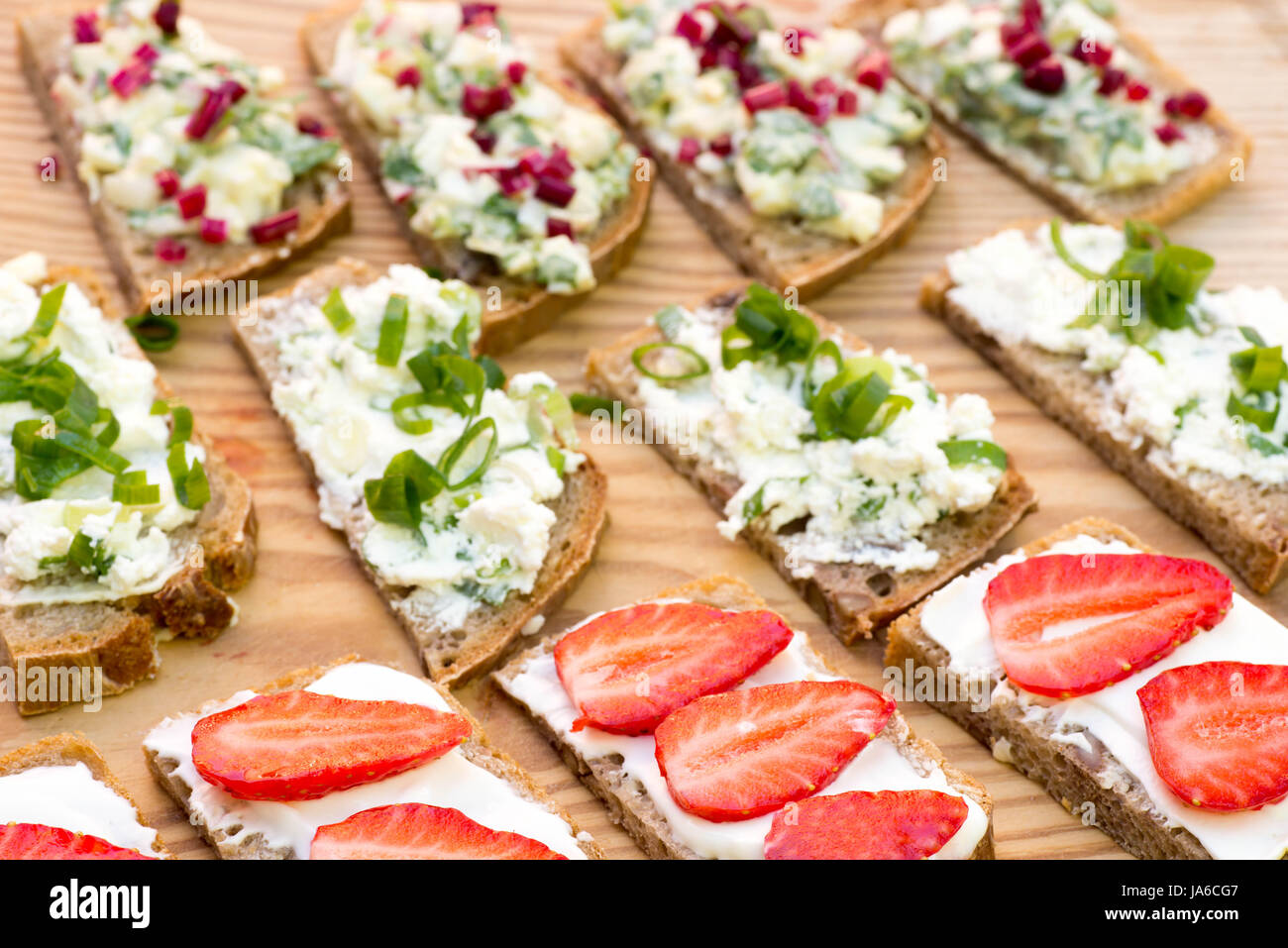 healthy vegetarian sandwiches Stock Photo - Alamy