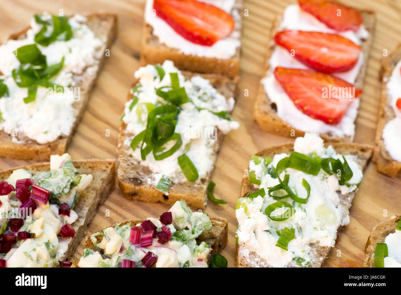 healthy vegetarian sandwiches Stock Photo - Alamy