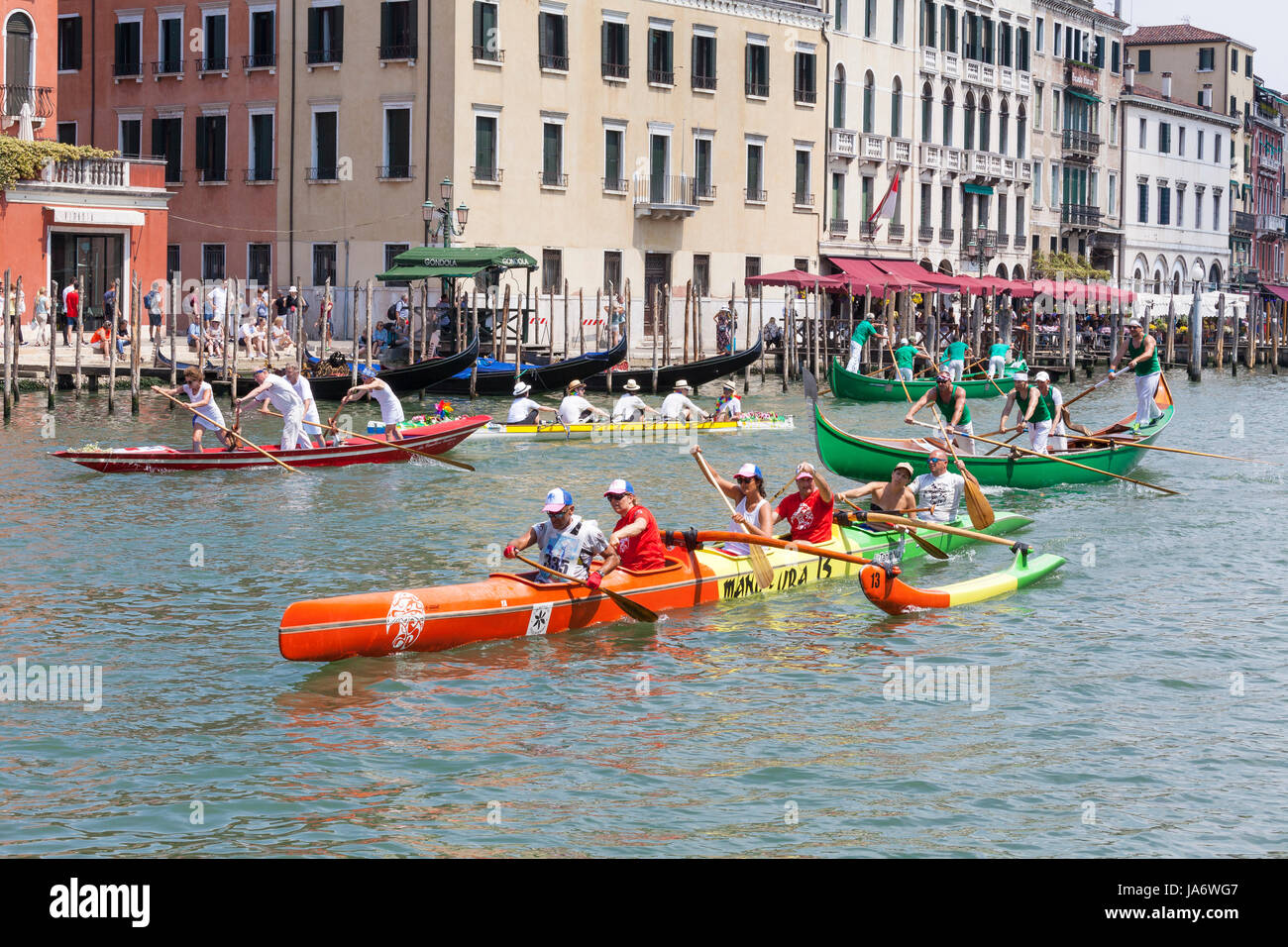 Venice Veneto Italy. 4th June 2017. Participants in the 43rd