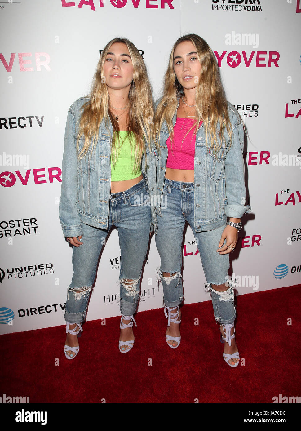 Hollywood, USA. 23rd Aug, 2017. The Kaplan Twins. Premiere Of DIRECTV