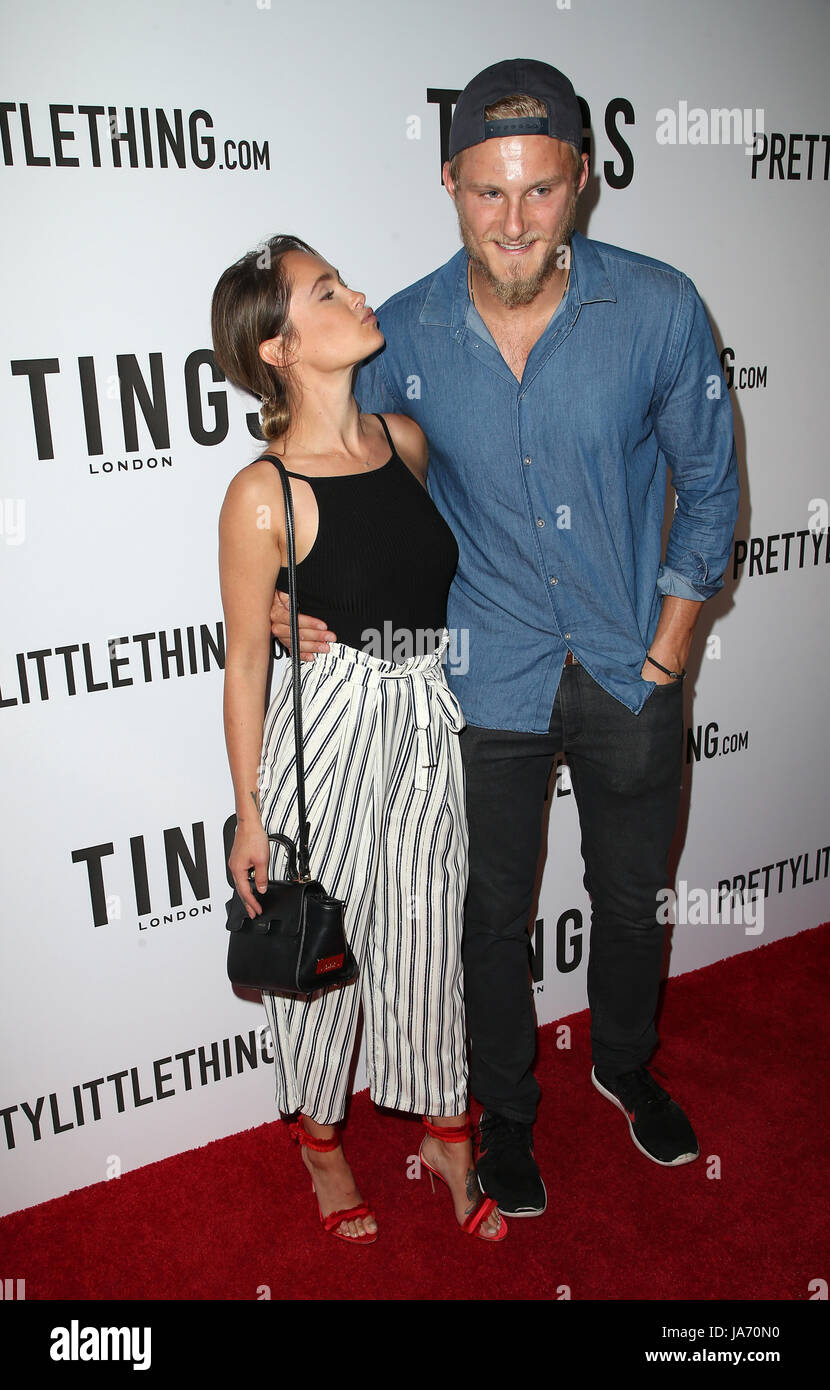 WEST HOLLYWOOD, CA - August 23: Alexander Ludwig, Kristy Dawn Dinsmore