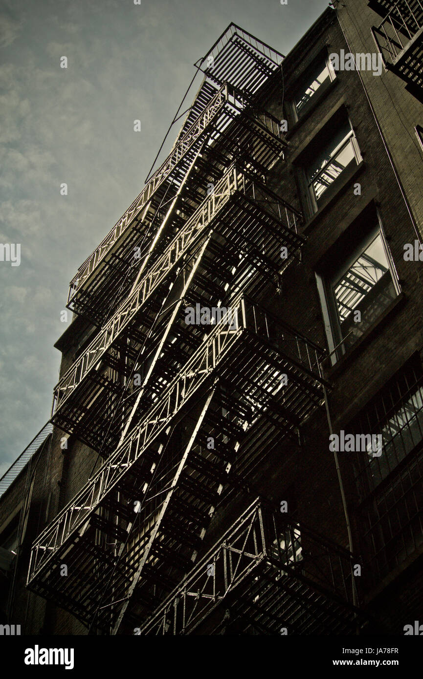 Iron fire escape hires stock photography and images Alamy