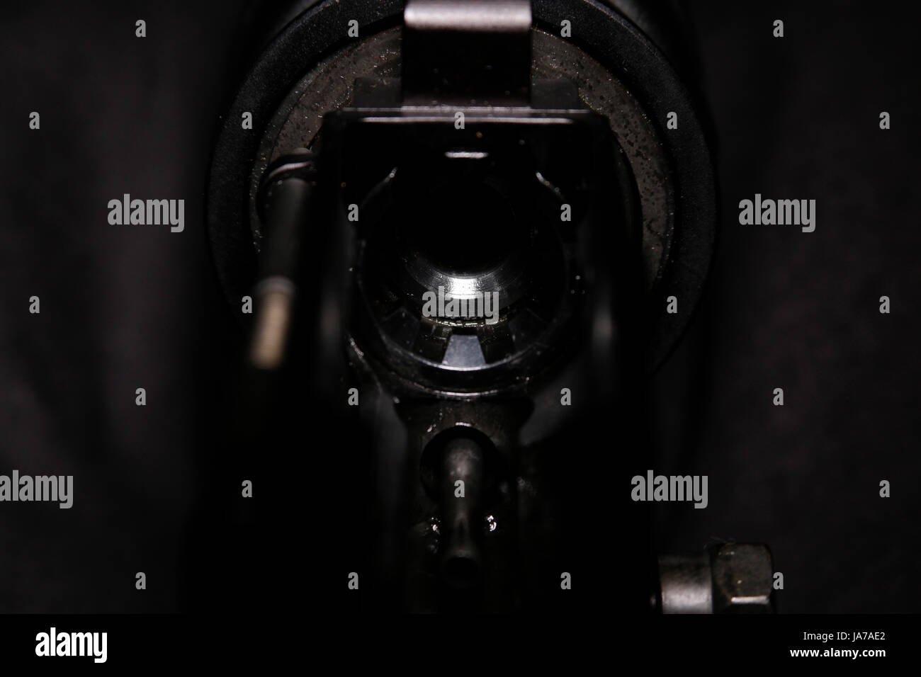 AR-15 Chamber Stock Photo